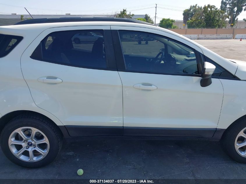 2019 FORD ECOSPORT SE - MAJ3S2GE3KC279830