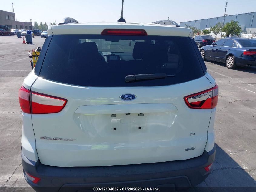 2019 FORD ECOSPORT SE - MAJ3S2GE3KC279830