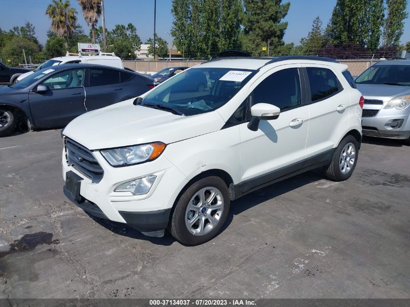 2019 FORD ECOSPORT SE - MAJ3S2GE3KC279830