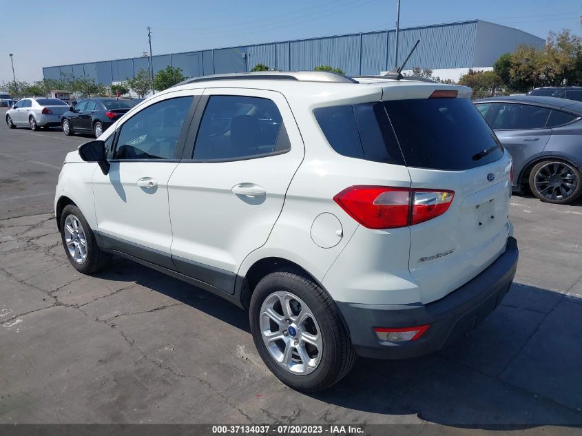 2019 FORD ECOSPORT SE - MAJ3S2GE3KC279830