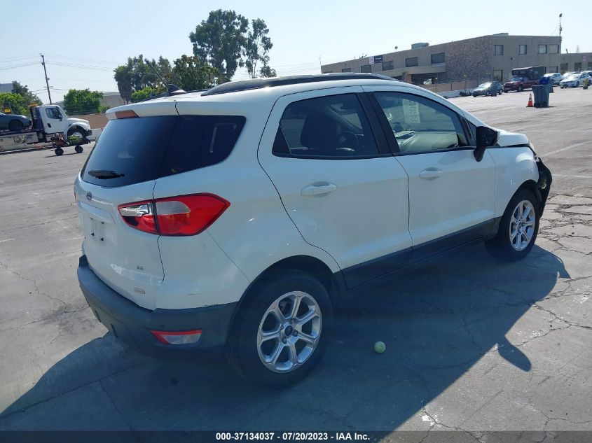 2019 FORD ECOSPORT SE - MAJ3S2GE3KC279830