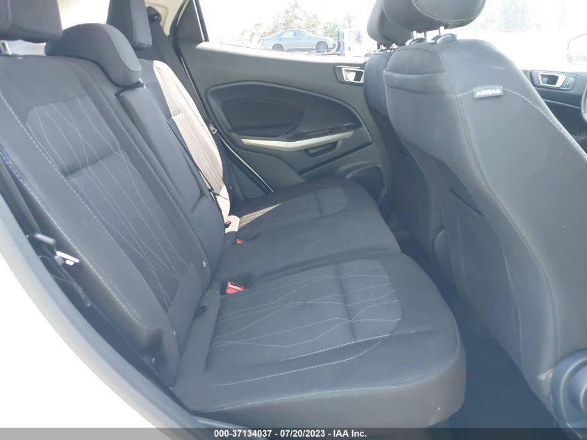 2019 FORD ECOSPORT SE - MAJ3S2GE3KC279830