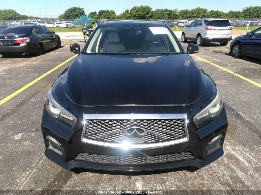 2016 INFINITI Q50 3.0T RED SPORT 400 - JN1FV7AR8GM451135