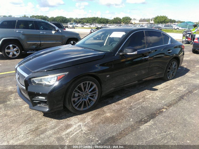 2016 INFINITI Q50 3.0T RED SPORT 400 - JN1FV7AR8GM451135