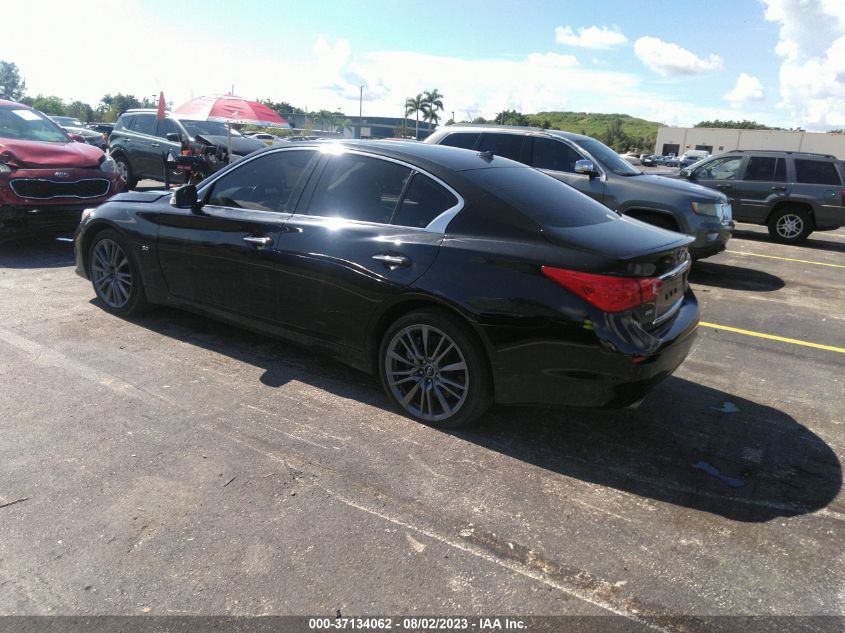 2016 INFINITI Q50 3.0T RED SPORT 400 - JN1FV7AR8GM451135