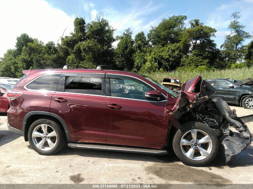 2016 TOYOTA HIGHLANDER LE - 5TDBKRFH9GS342512