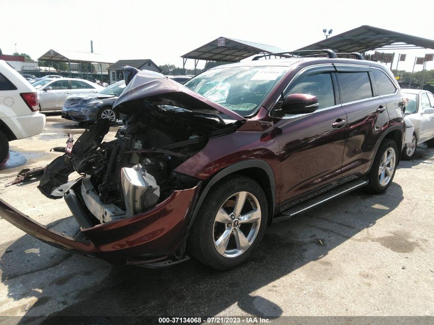 2016 TOYOTA HIGHLANDER LE - 5TDBKRFH9GS342512