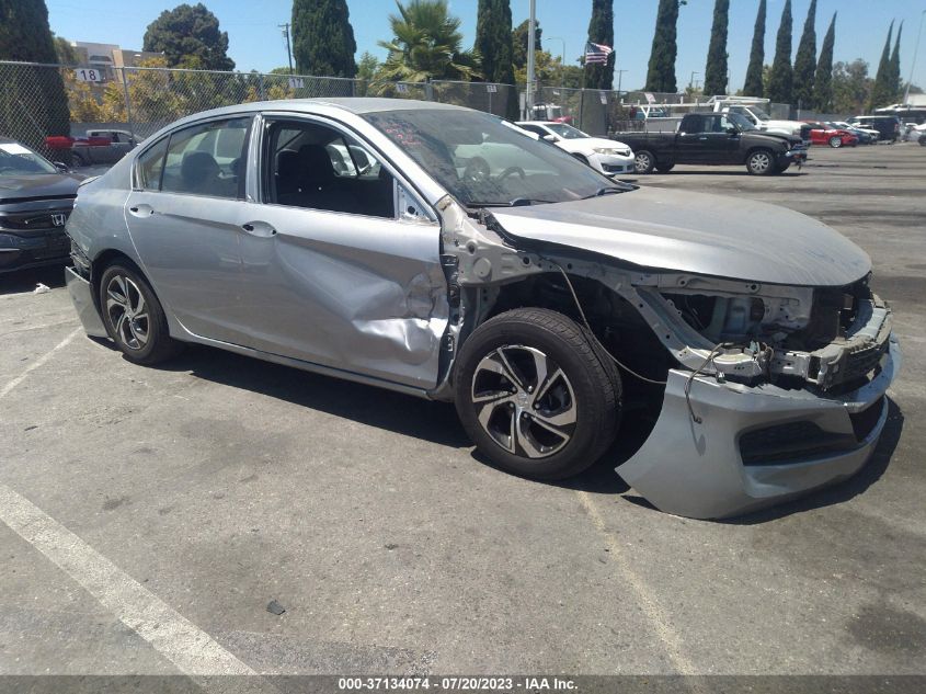 2016 HONDA ACCORD SEDAN LX - 1HGCR2F39GA155376