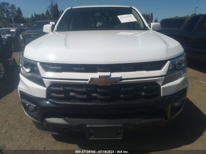 2022 CHEVROLET COLORADO 4WD LT - 1GCGTCEN1N1306721