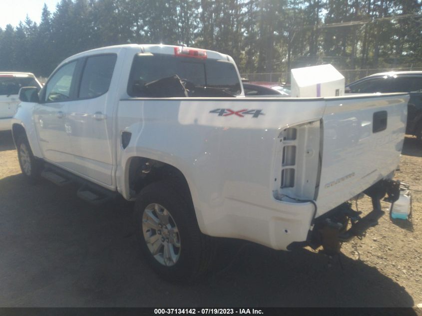 2022 CHEVROLET COLORADO 4WD LT - 1GCGTCEN1N1306721