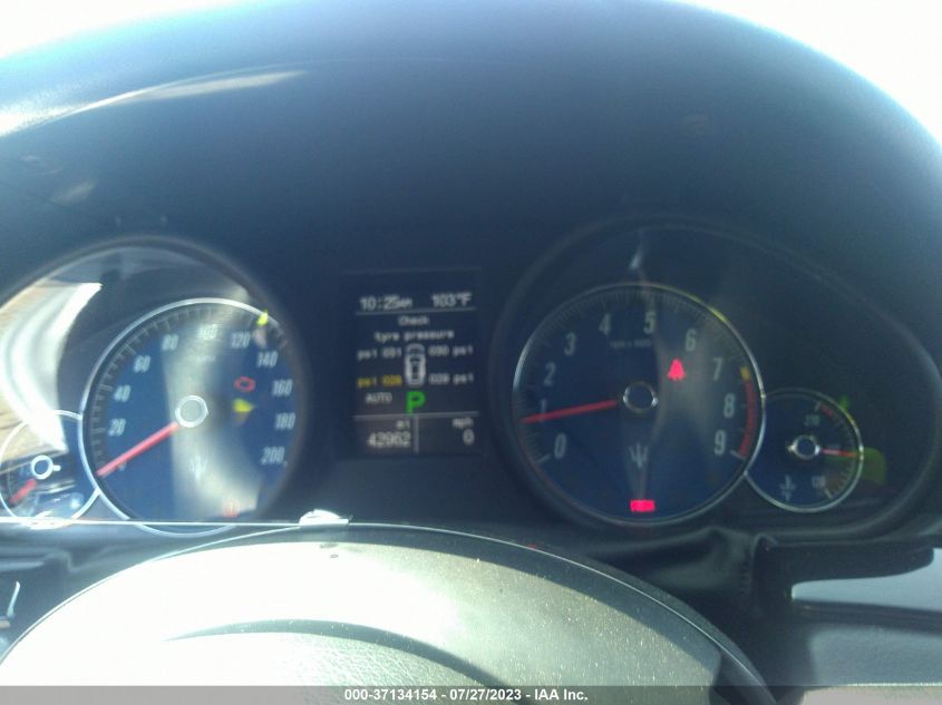 2015 MASERATI GRANTURISMO MC/SPORT/MC CENTENNIAL ZAM45VLA2F0128460
