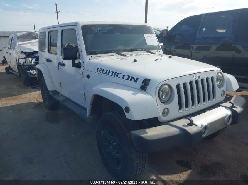 2017 JEEP WRANGLER UNLIMITED SAHARA - 1C4BJWEG1HL537890