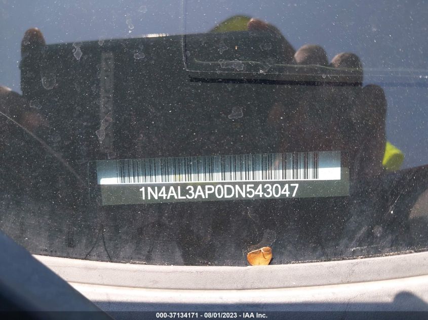2013 NISSAN ALTIMA 2.5 SL - 1N4AL3AP0DN543047