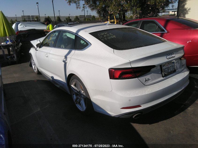 2019 AUDI A5 SPORTBACK PREMIUM PLUS - WAUENCF55KA017740
