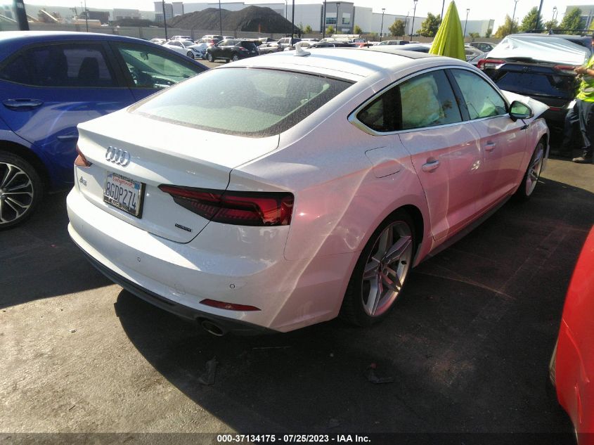 2019 AUDI A5 SPORTBACK PREMIUM PLUS - WAUENCF55KA017740