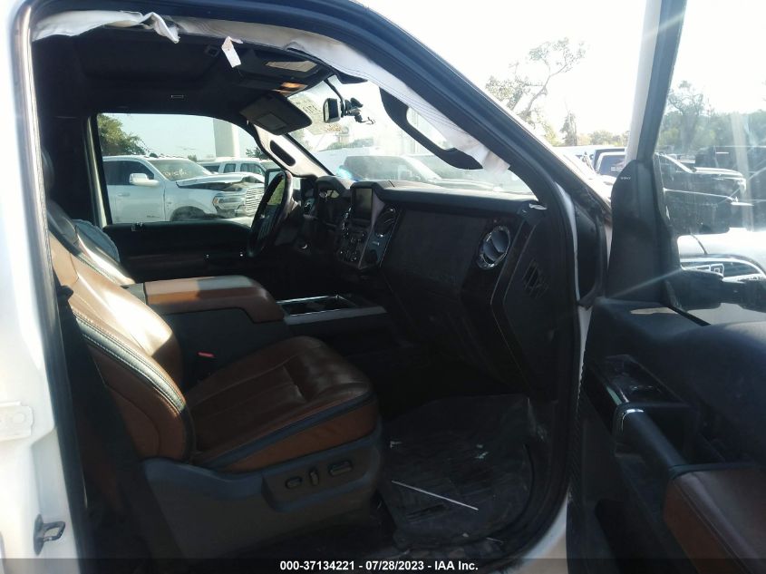2016 FORD SUPER DUTY F-250 SRW LARIAT/PLATINUM - 1FT7W2BTXGEC97193