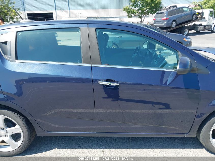 2016 CHEVROLET SONIC LTZ - 1G1JE6SB8G4150005