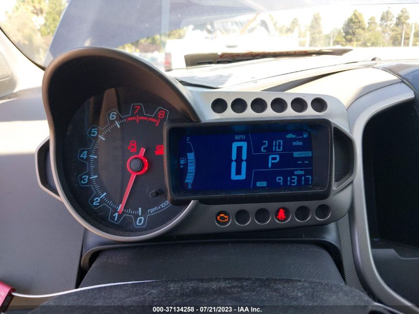 2016 CHEVROLET SONIC LTZ - 1G1JE6SB8G4150005