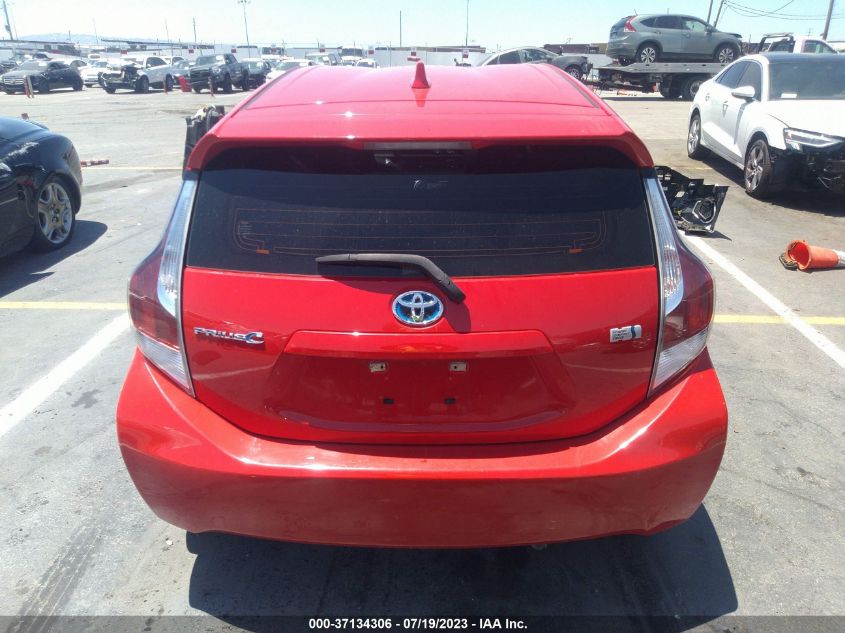 2015 TOYOTA PRIUS C ONE/TWO/THREE/FOUR - JTDKDTB31F1090493