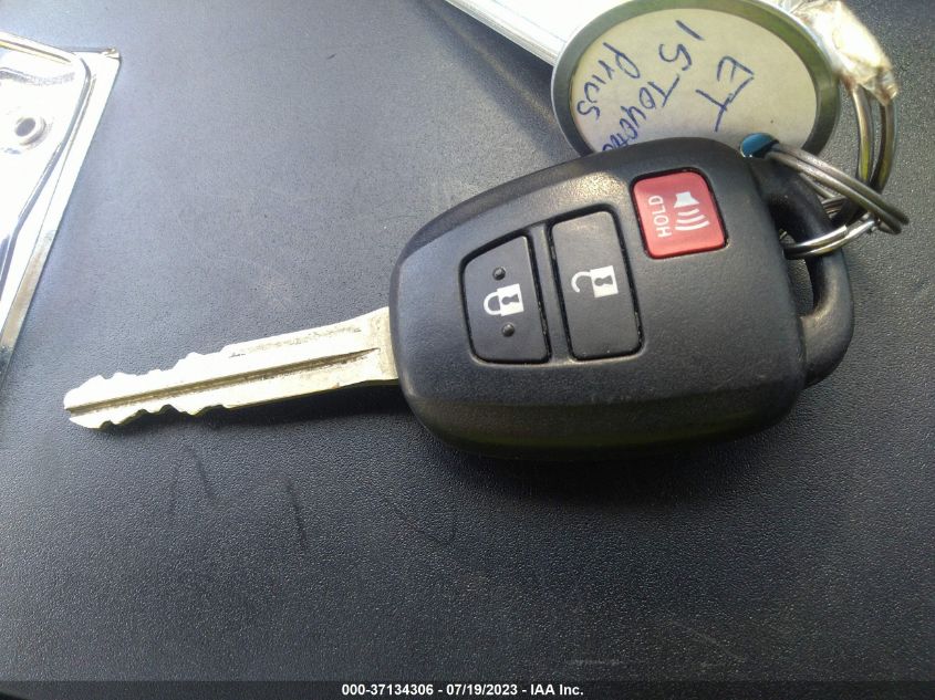 2015 TOYOTA PRIUS C ONE/TWO/THREE/FOUR - JTDKDTB31F1090493