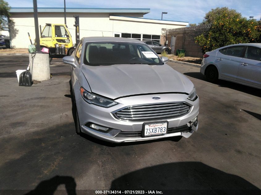 2017 FORD FUSION SE - 3FA6P0HD4HR112606