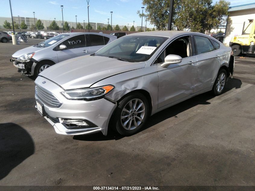 2017 FORD FUSION SE - 3FA6P0HD4HR112606