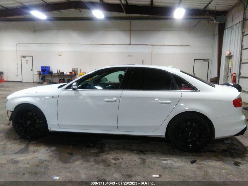 2013 AUDI S4 PREMIUM PLUS WAUBGAFL3DA129164