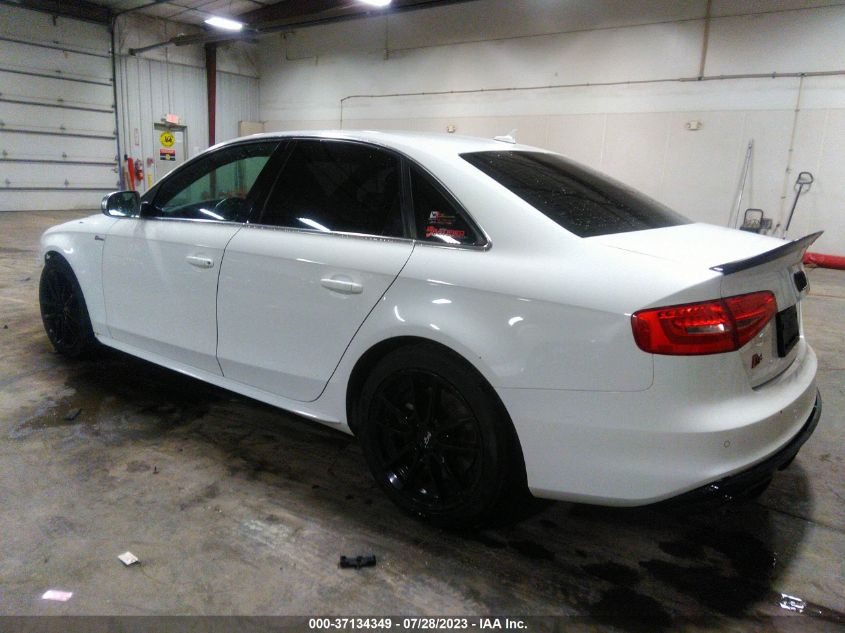 2013 AUDI S4 PREMIUM PLUS WAUBGAFL3DA129164