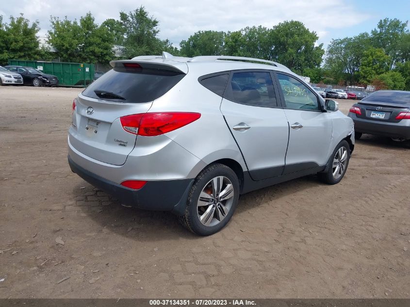 2014 HYUNDAI TUCSON LIMITED - KM8JUCAG7EU803051
