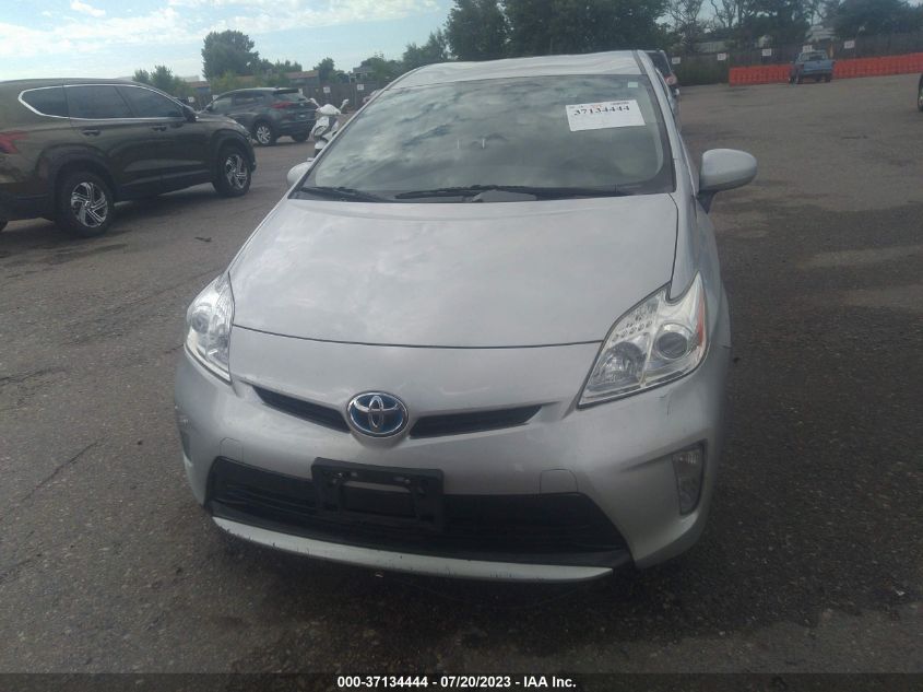2015 TOYOTA PRIUS FOUR - JTDKN3DU1F1957975