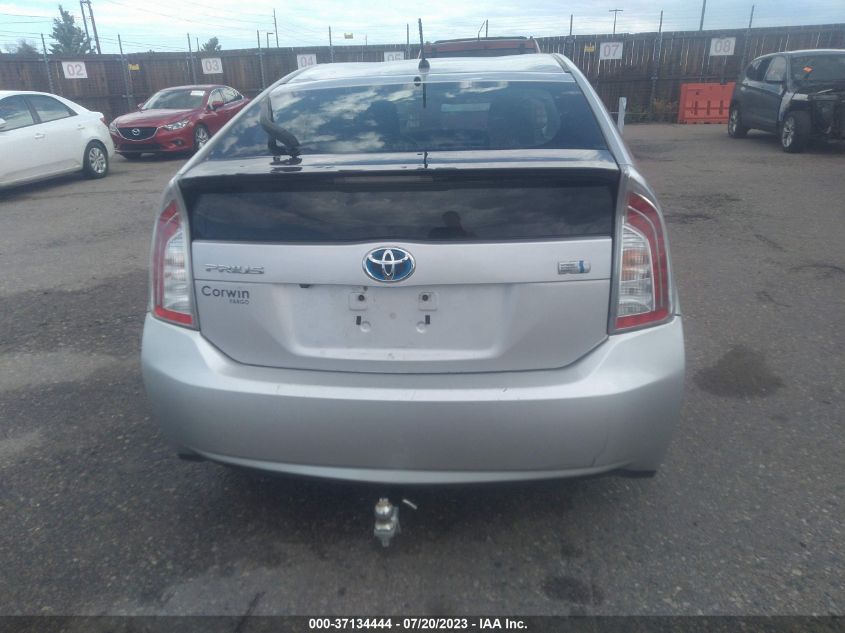 2015 TOYOTA PRIUS FOUR - JTDKN3DU1F1957975