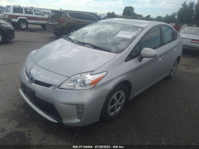 2015 TOYOTA PRIUS FOUR - JTDKN3DU1F1957975