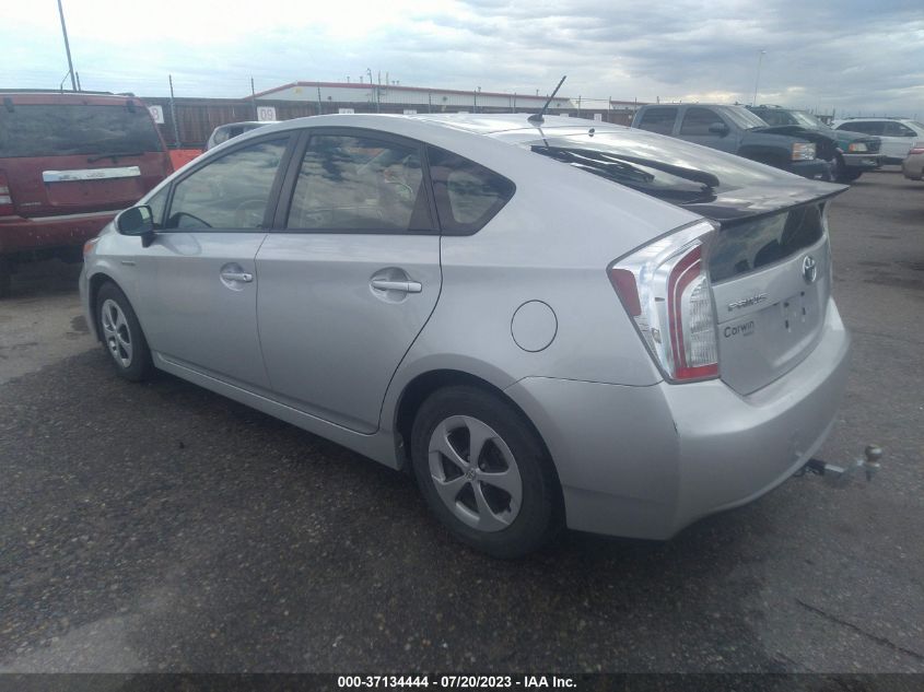 2015 TOYOTA PRIUS FOUR - JTDKN3DU1F1957975
