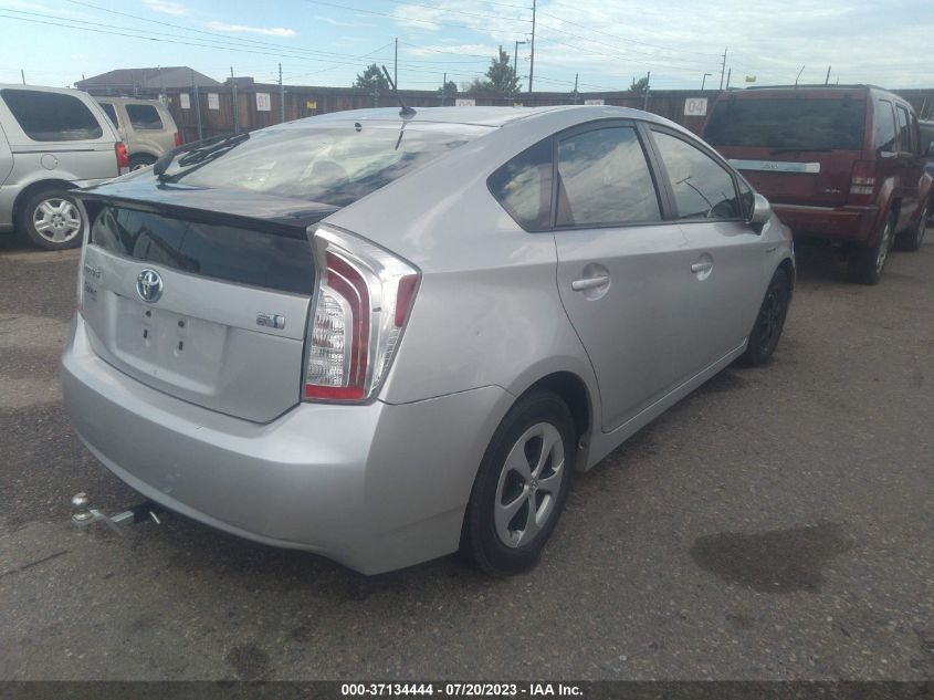 2015 TOYOTA PRIUS FOUR - JTDKN3DU1F1957975