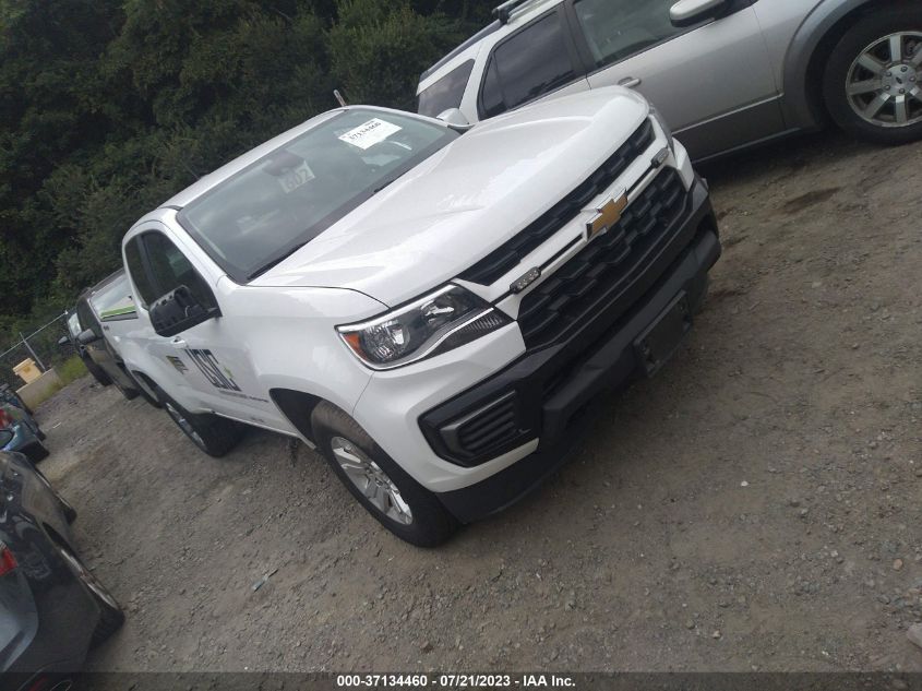 2021 CHEVROLET COLORADO 4WD LT - 1GCHTCEAXM1226141