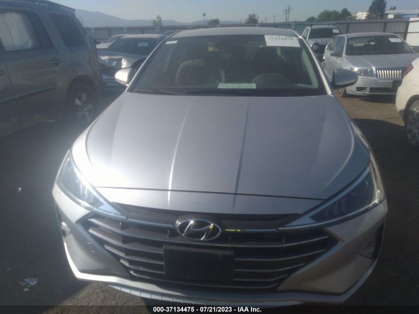 2019 HYUNDAI ELANTRA SEL/VALUE/LIMITED - KMHD84LF2KU741937