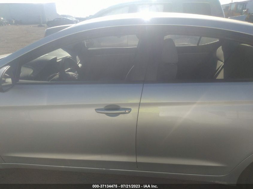 2019 HYUNDAI ELANTRA SEL/VALUE/LIMITED - KMHD84LF2KU741937