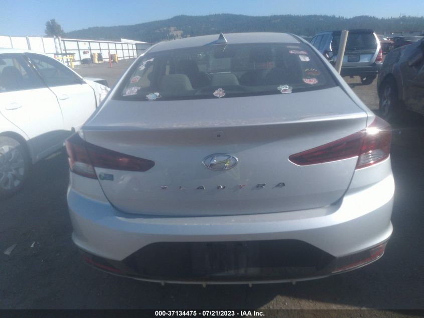 2019 HYUNDAI ELANTRA SEL/VALUE/LIMITED - KMHD84LF2KU741937