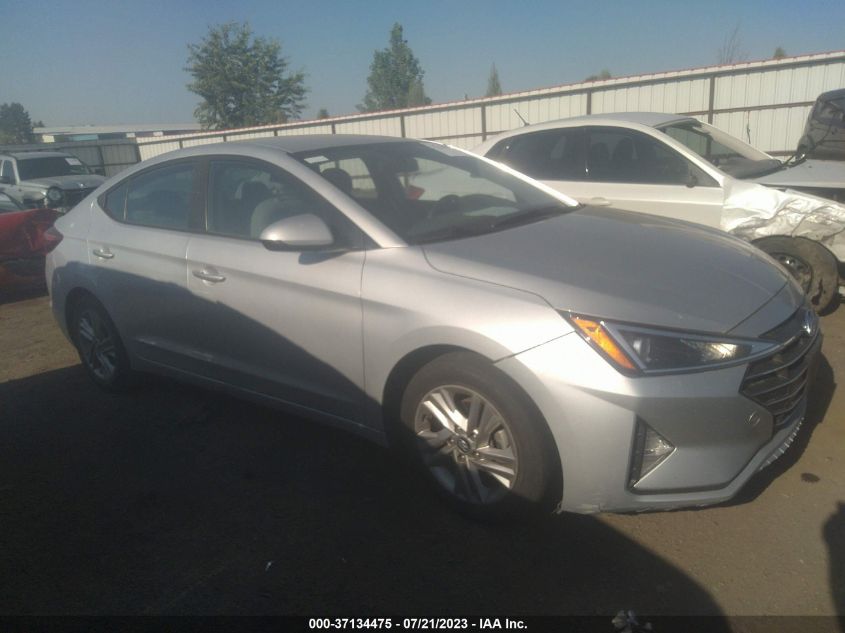 2019 HYUNDAI ELANTRA SEL/VALUE/LIMITED - KMHD84LF2KU741937