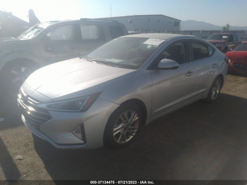 2019 HYUNDAI ELANTRA SEL/VALUE/LIMITED - KMHD84LF2KU741937