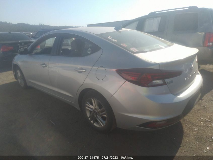 2019 HYUNDAI ELANTRA SEL/VALUE/LIMITED - KMHD84LF2KU741937
