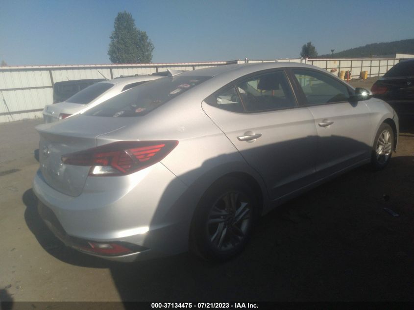 2019 HYUNDAI ELANTRA SEL/VALUE/LIMITED - KMHD84LF2KU741937