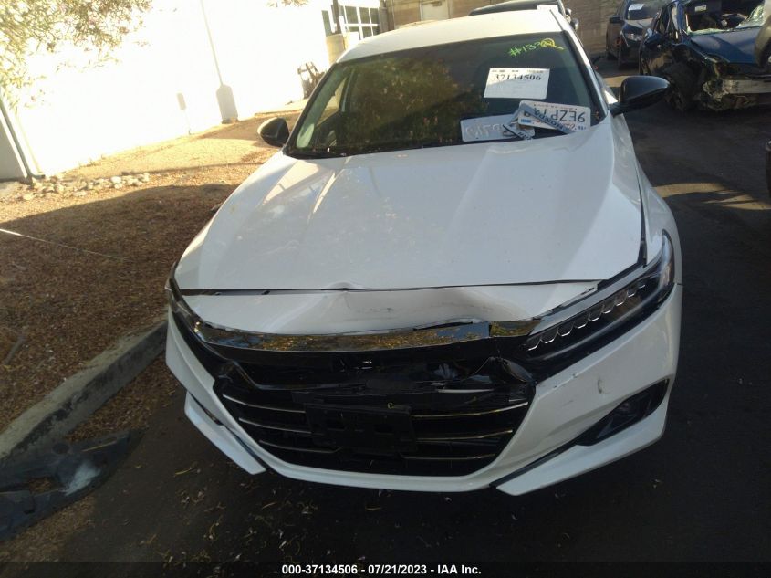 2022 HONDA ACCORD SEDAN SPORT SE - 1HGCV1F48NA096056
