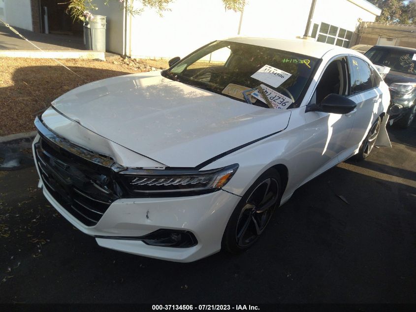 2022 HONDA ACCORD SEDAN SPORT SE - 1HGCV1F48NA096056