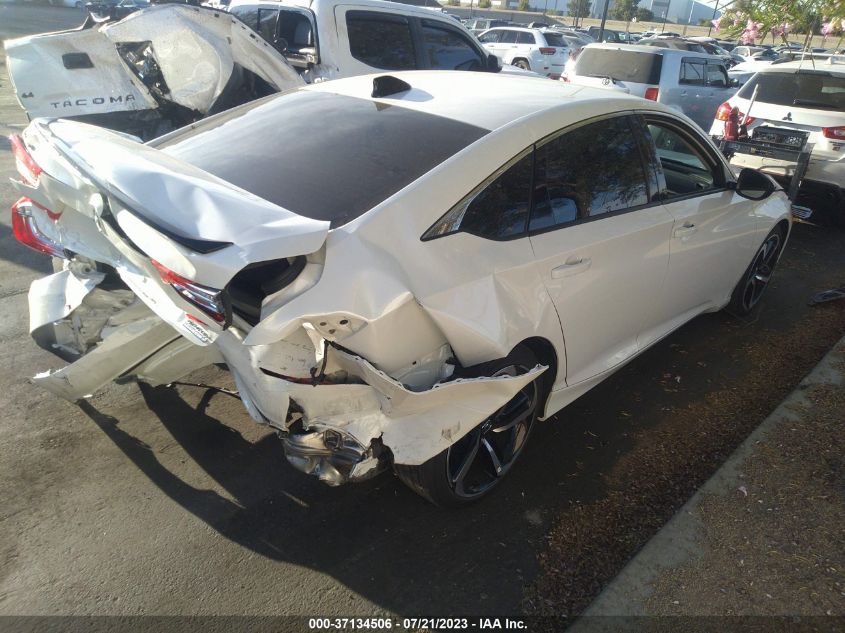 2022 HONDA ACCORD SEDAN SPORT SE - 1HGCV1F48NA096056