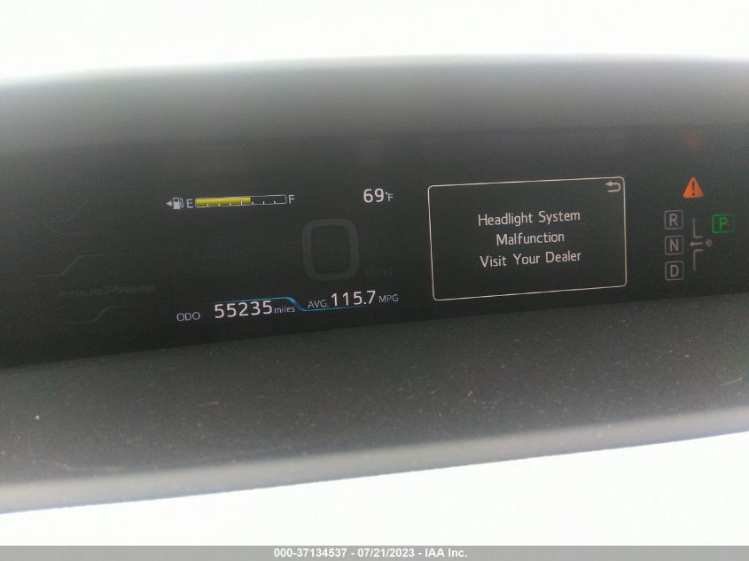 2017 TOYOTA PRIUS PRIME PLUS/PREMIUM/ADVANCED - JTDKARFP5H3062129