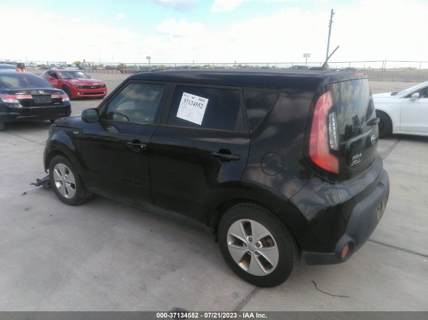 2014 KIA SOUL BASE - KNDJN2A29E7090460