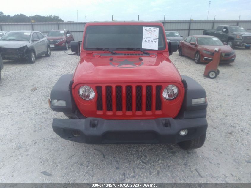 2020 JEEP WRANGLER UNLIMITED FREEDOM - 1C4HJXDG7LW311328