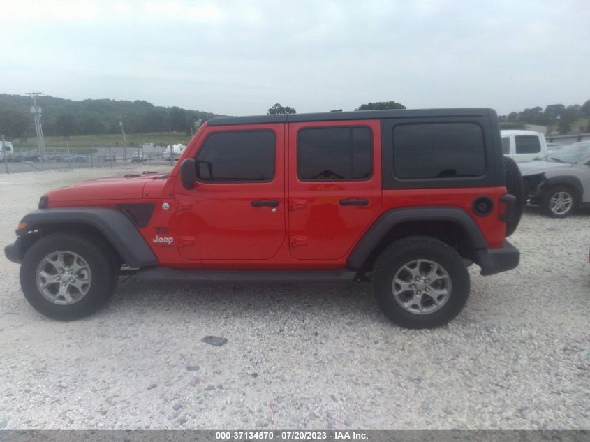 2020 JEEP WRANGLER UNLIMITED FREEDOM - 1C4HJXDG7LW311328