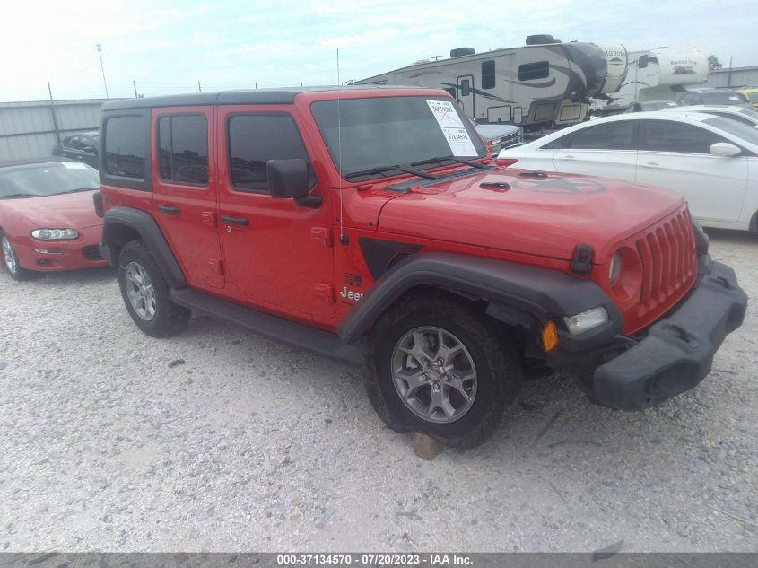 2020 JEEP WRANGLER UNLIMITED FREEDOM - 1C4HJXDG7LW311328
